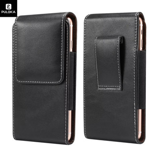 Túi đeo thắt lưng đựng điện thoại da cừu cổ điển túi đeo hông nam