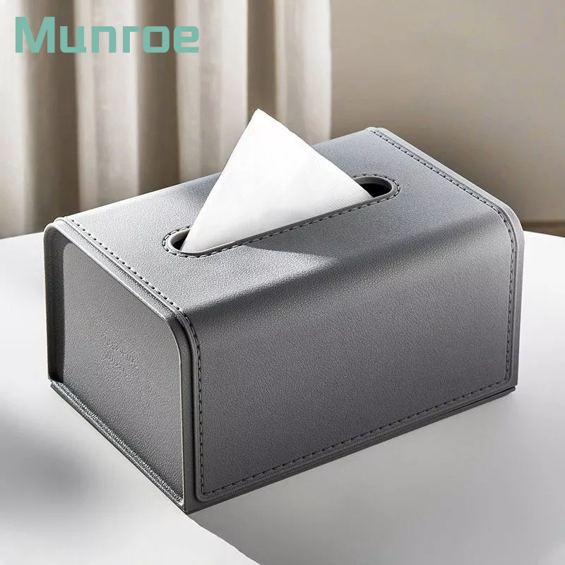 Munroe Hộp Đựng Khăn Giấy / Khăn Ăn Đa Năng Sáng Tạo Màu Đỏ Sang Trọng Cho Phòng Khách / Bàn Cà Phê / Gia Đình