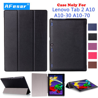 Bao da máy tính bảng chất liệu PU thiết kế sang trọng cho Lenovo Tab 2 A10-30 A10-70