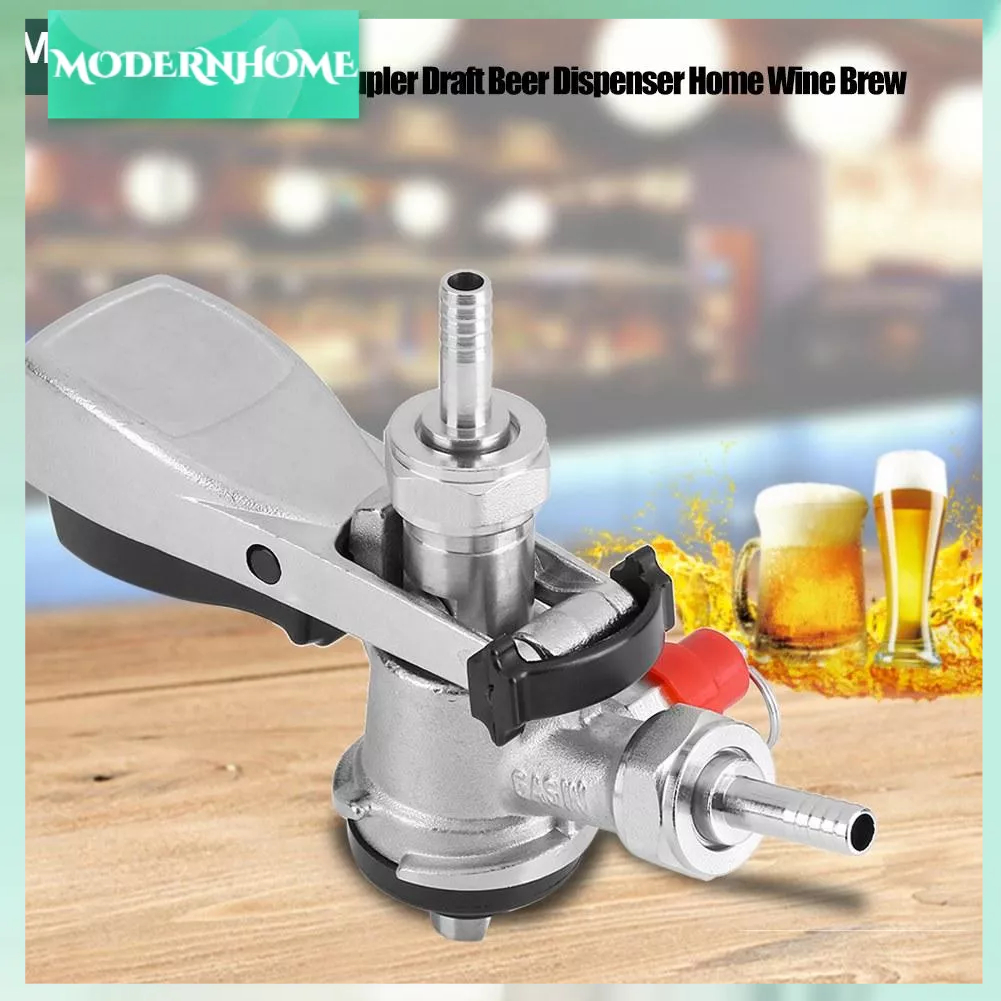 ModernHome S-Type Keg Copper Coupler Máy làm bia tươi Nhà ủ rượu