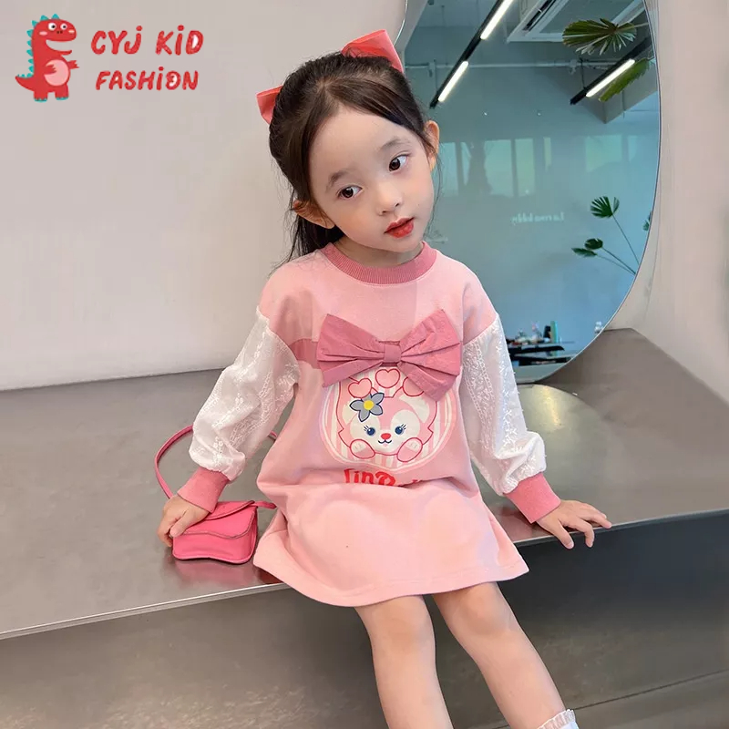 Áo Sweater Cỡ Lớn Phong Cách Thời Trang Xuân Thu Cho Bé Gái TTC418