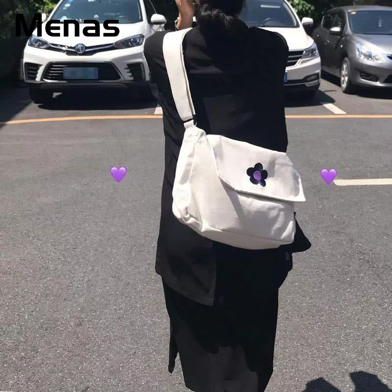 Menas Túi Xách Vải canvas Cỡ Lớn In Họa Tiết Thời Trang Cho Nam