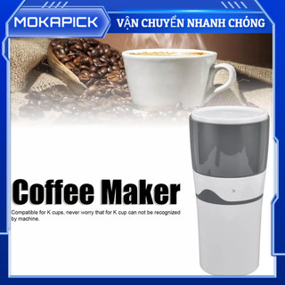 Máy pha cà phê mini, máy pha cafe mini 450ml nhỏ giọt di động Mokapick