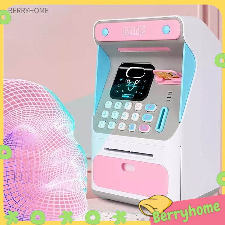 Máy Rút Tiền Tiết Kiệm Có Mật Khẩu An Toàn Cho Bé BerryHome~