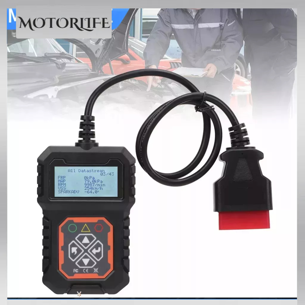 Motorlife Cho T31 OBD2 Công Cụ Quét Chẩn Đoán Chính Xác Cầm Tay Đầu Đọc Mã Lỗi Động Cơ Thay Thế Mercedes-Benz
