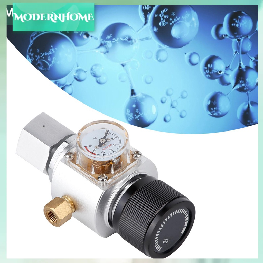 ModernHome Mini CO2 Khí Điều Chỉnh Nước Soda Van Giảm Áp Adapter Bình Phụ Kiện Cho Homebrew