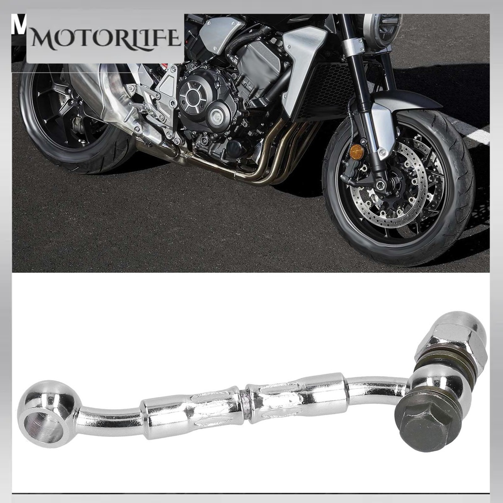 Motorlife Đầu nối mở rộng ống phanh Phụ tùng thủy lực đa năng để sửa đổi xe máy