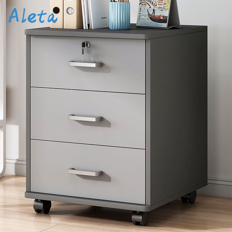 Tủ Đựng Đồ Aleta, Tủ / Tủ Văn Phòng / Tủ Khóa Bằng Gỗ / Tủ Thấp Có Thể Khóa
