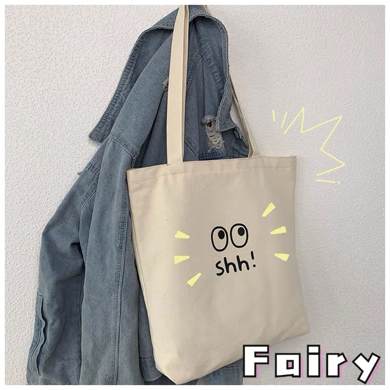 Túi Xách canvas Đeo Vai Phong Cách Mới Cho Nữ Sinh