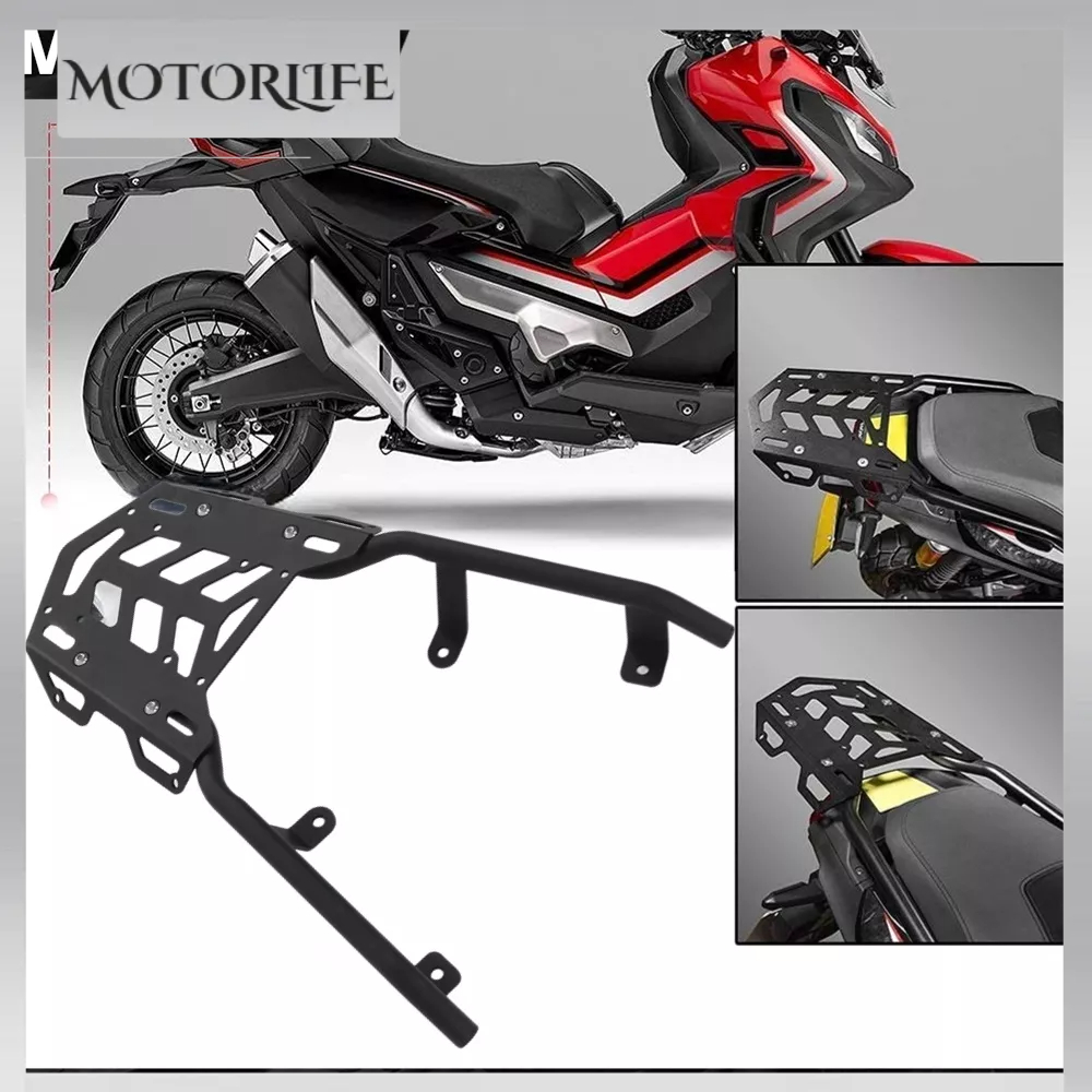 Motorlife Xe Máy Phía Sau Giá Để Hành Lý Sơn Đen Điều Trị Oxy Hóa Anốt Mạnh Mẽ Thay Thế Cho ADV150 2019‑2022
