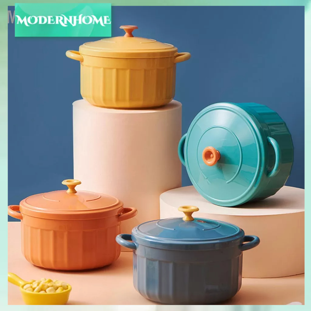 Tô Ăn Mì Có Nắp Đậy Cỡ Lớn Tiện Dụng Cho Học Sinh