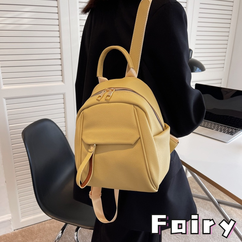 Ba Lô Da Mềm Phong Cách Hàn Quốc Thời Trang Cho Nữ