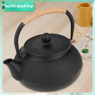ModernHome Ấm đun nước bằng gang kiểu Nhật 800ml trà có thể tháo rời Bộ lọc Lọc Bình