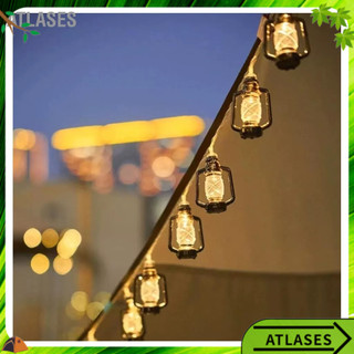 Dây Đèn LED Trang Trí Hình đèn dầu hỏa Retro Chống Thấm Nước Mini Cho Cắm Trại ngoài trời Atlases~