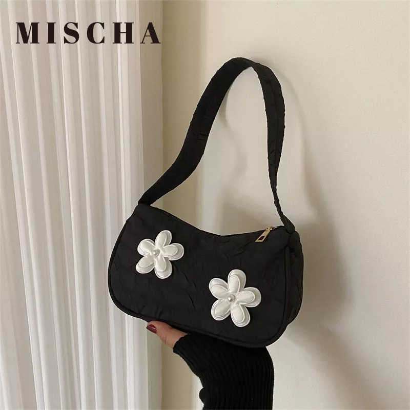 MISCHA Túi Xách Nữ Đeo Chéo Thời Trang Hàn Quốc Xinh Xắn