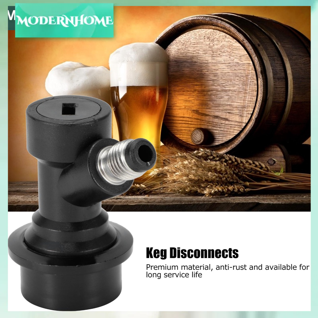 ModernHome 2 CHIẾC 1/4MFL Bóng Khóa Ngắt Bộ cho Homebrew Bia Soda Keg Chất Lỏng Kết Nối Adapter