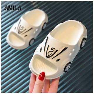 Dép thể thao AMILA đế mềm chống trượt kiểu hình xe hơi hoạt hình thời