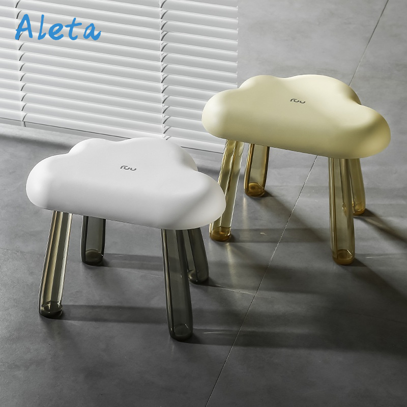 Aleta Ghế Đẩu Nhựa Thấp Trong Suốt Thay Đổi Màu Giày Đám Mây Nhỏ Sang Trọng Sáng Tạo Cho Trẻ Em Trong Phòng Khách Bàn Cà Phê | BigBuy360 - bigbuy360.vn