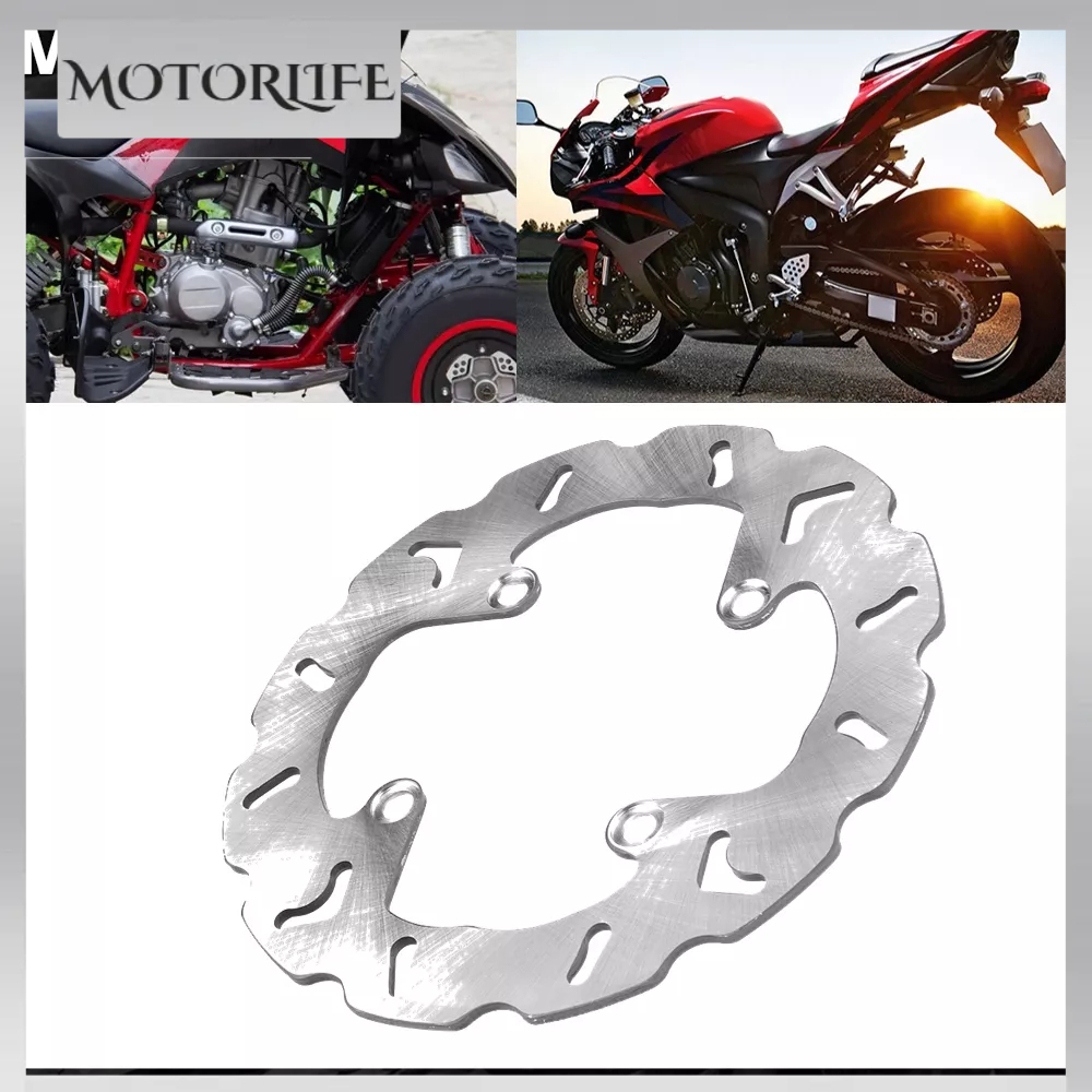 Motorlife Vòng quay đĩa phanh sau xe máy 240mm cho Honda NSS250 Forza CB-CB400F CB400SF