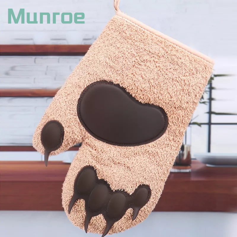 Găng Tay silicone Dày Dặn Chịu Nhiệt Cao Chống Bỏng Dùng Cho Lò Vi Sóng