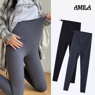 AMILA Quần Legging Hình Cá Mập Cho Phụ Nữ Mang Thai