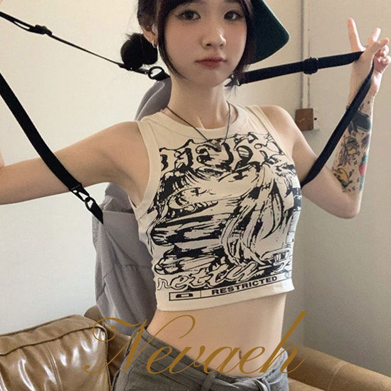 Áo Thể Thao Nữ Cộc Tay In Chữ Thời Trang