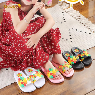 Momchoose dép sandal đế mềm dễ thương thời trang đi biển cho bé gái