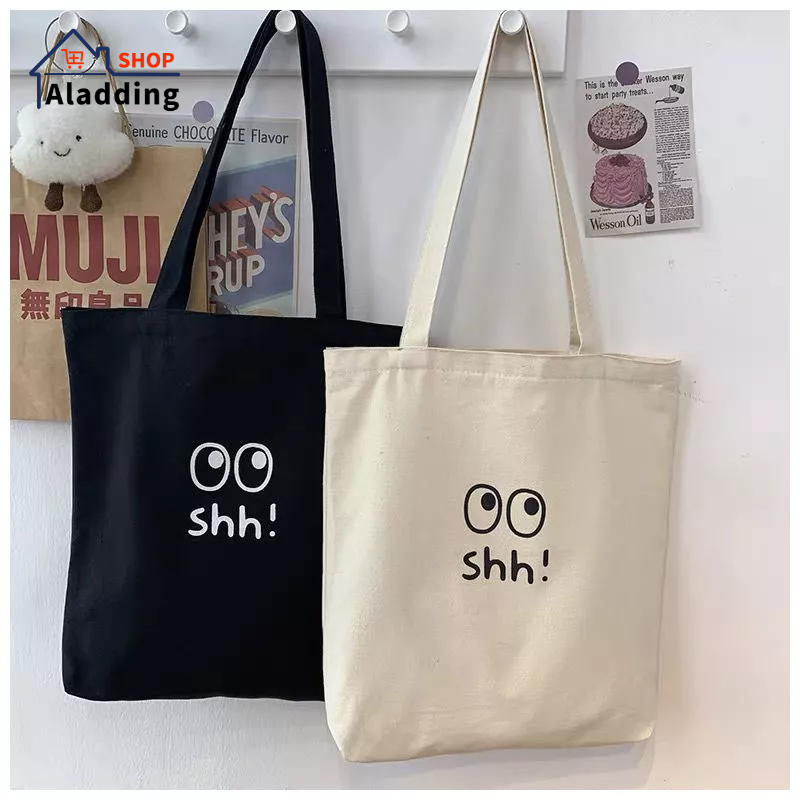 Aladding Túi Vải canvas Đeo Vai Đựng Hộp Cơm Trưa Thân Thiện Với Môi Trường