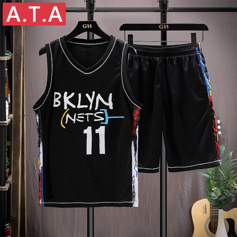 Set Đồng Phục Chơi Bóng Rổ Gồm Áo Ba Lỗ Và Quần Short Mỏng Nhanh Khô Thời Trang Dành Cho Nam Sinh Trung Học