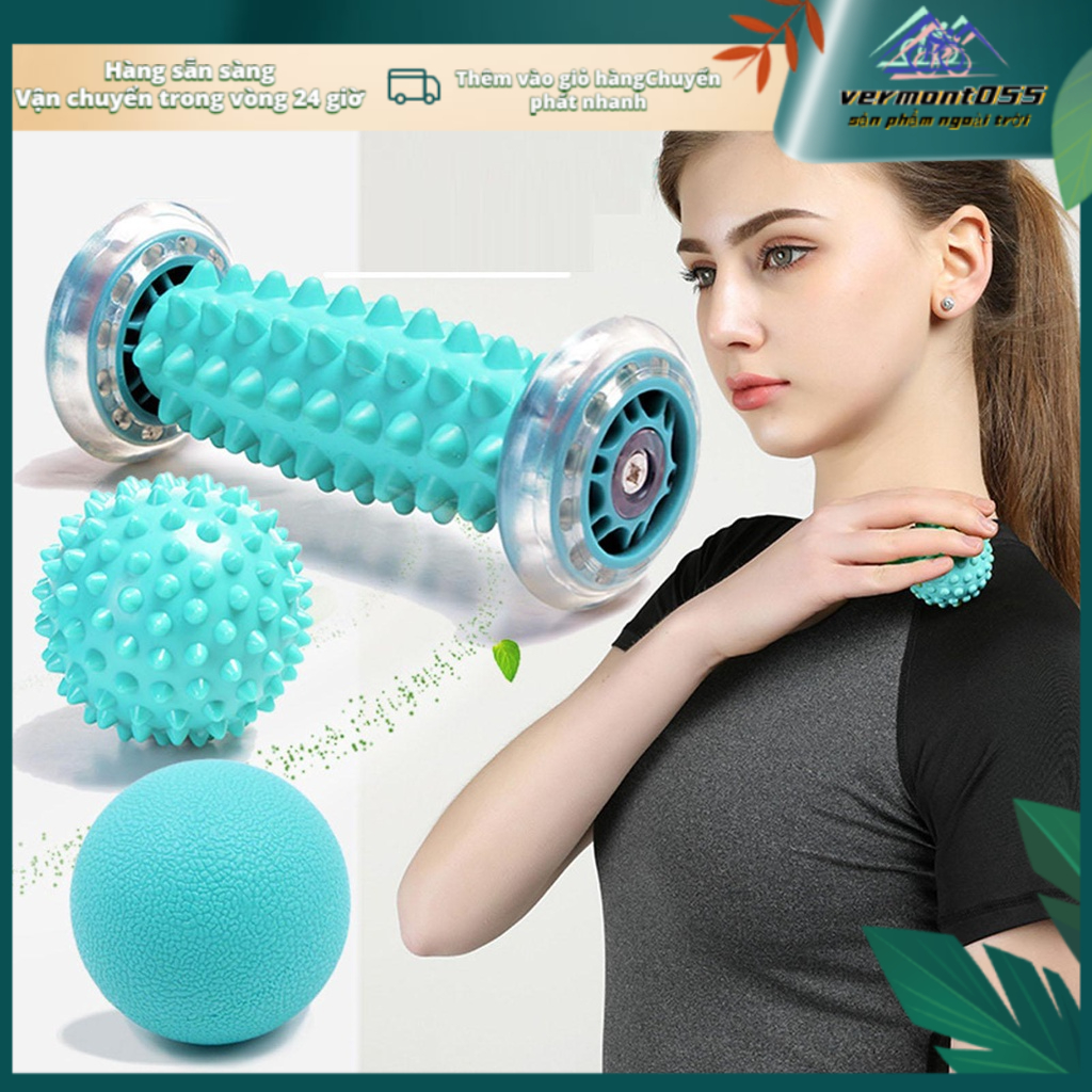 Có thể bán buôn Set 3 Bóng Lăn Mát Xa Chân Giảm Đau Tiện Dụng Cho Gia Đình vermont055 Hàng giao ngay