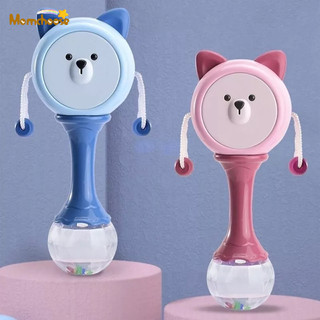 Momchoose trống lục lạc đồ chơi cho bé 3-6 tháng tuổi