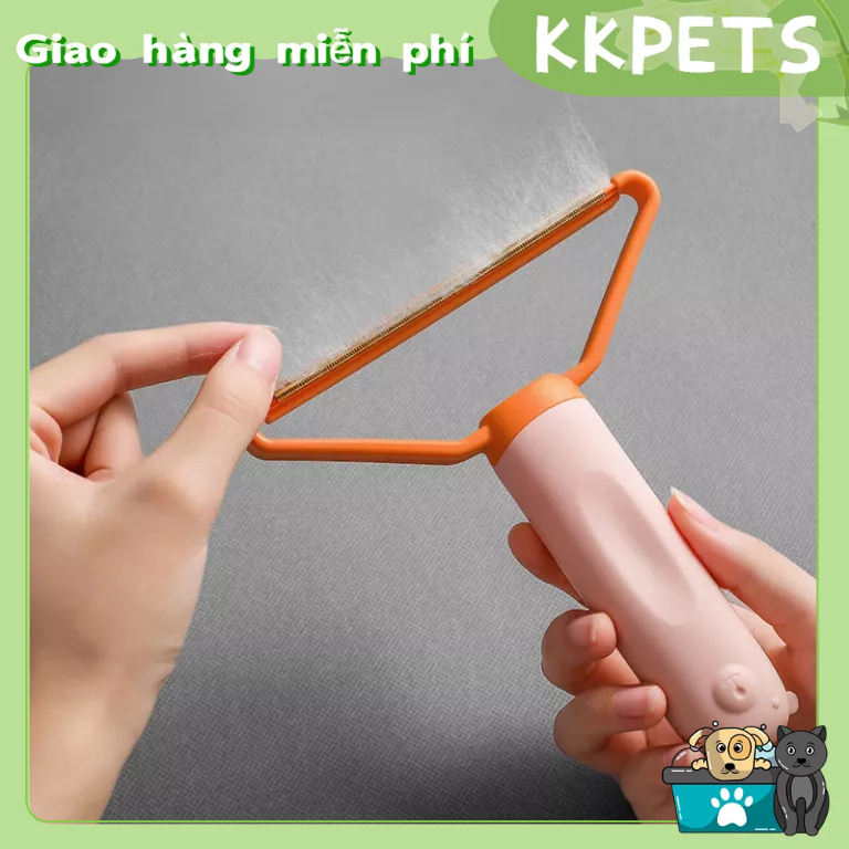 Loại bỏ lông mèo,Dụng cụ làm sạch lông chó mèo,Dụng Cụ Loại Bỏ Lông Xù Trên Quần Áo Tiện Lợi KKPETS