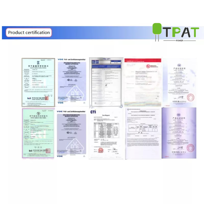 Tụ Điện Thông Minh 0.1 UF0.22 UF 0.33 UF 0.47 UF  2.2 UF 3.3 UF275VAC 300VAC Chất Lượng Cao