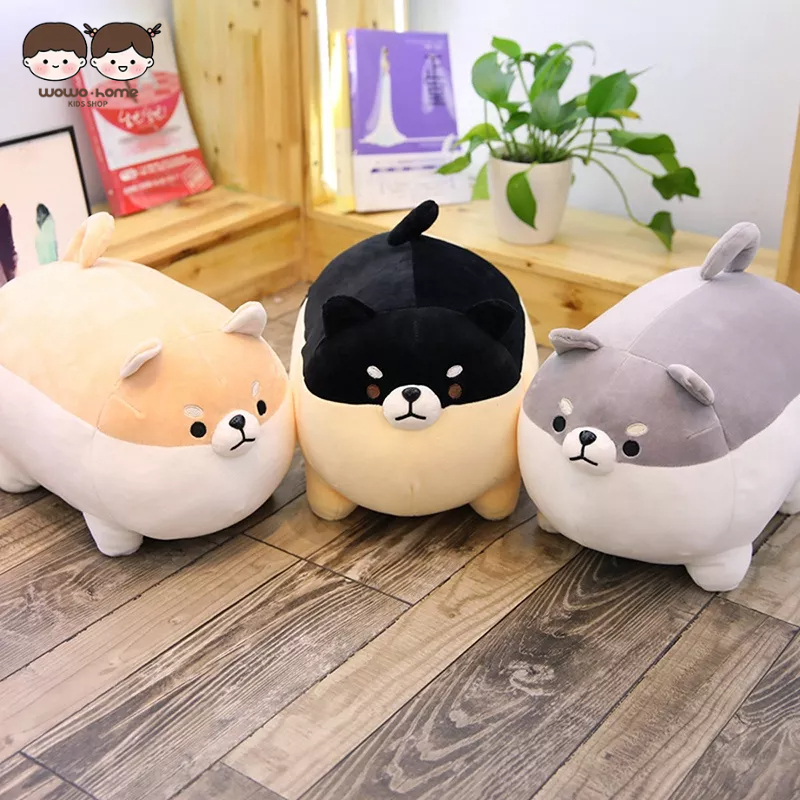 WO·WO Thú Nhồi Bông Hình Chú Chó Shiba Inu Đáng Yêu