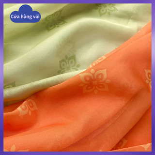 Vải Voan Tencel Phong Cách vintage Mùa Hè Kích Thước 0.5m * 1.5m