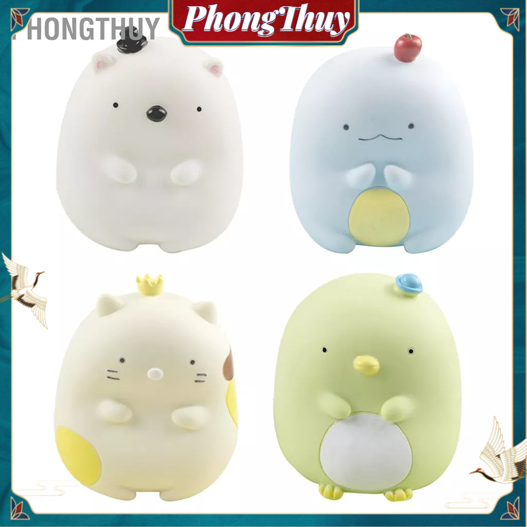 Heo Đất Tiết Kiệm Tiền Hình Sumikko Gurashi Hoạt Hình Đáng Yêu Quà Tặng Tinh Tế Trang Trí