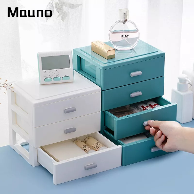 Hộp Đựng Đồ Trang Điểm Để Bàn Đa Năng Có Ngăn Kéo