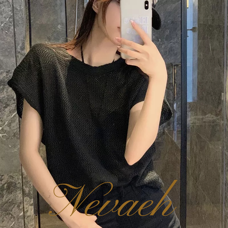 Áo Thun Nữ Ngắn Tay Cổ Tròn Thời Trang Hàn Mới