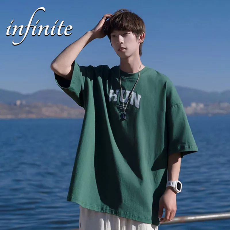 Áo Thun Tay Ngắn Cổ Tròn In Chữ Thời Trang Dành Cho Nam