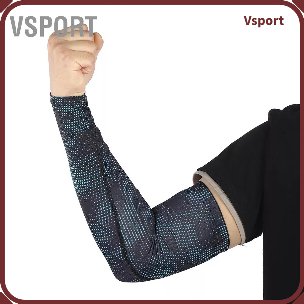 Vsport Chống Nắng Làm Mát Cánh Tay Kéo Dài Thoáng Khí Bao Che Chắn Cho Ngoài Trời Đi Xe Đạp Tập Thể Hình Thiết Bị Bảo Vệ