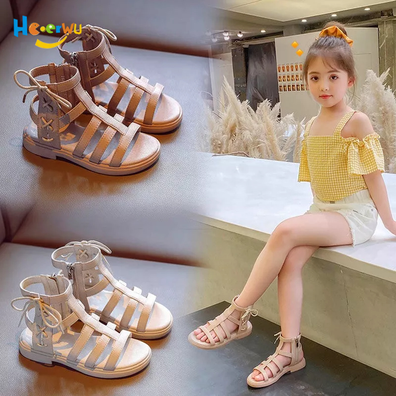 Haoerwu Xăng đan Công Chúa Thời Trang Xinh Xắn Dành Cho Bé Gái