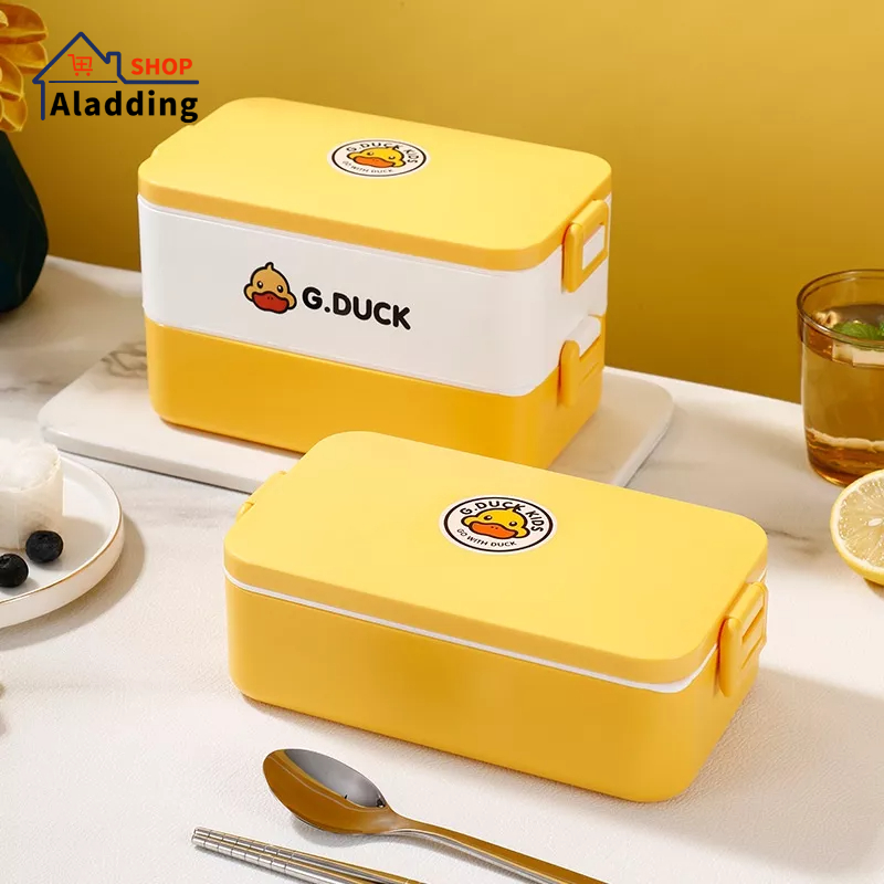 Aladding Hộp Đựng Cơm Trưa Hình Vịt Con Xinh Xắn