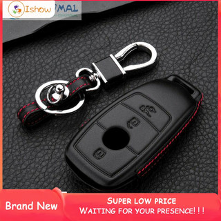 Bao Da Đựng Chìa Khóa Điều Khiển Từ Xa Cho Mercedes Benz W213 Black E200 E260 E300 E400