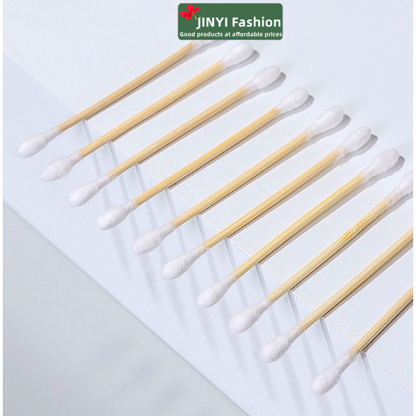 Set 100 Tăm Bông cotton Hai Đầu Dùng Một Lần Đa Năng Tiện Lợi