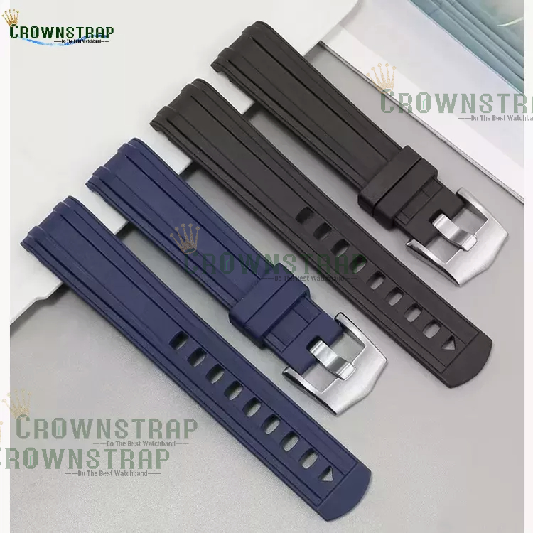 Dây Đeo Silicone 20mm 22mm Cho Đồng Hồ Thông Minh Seamaster 300 Ocean Universe Series