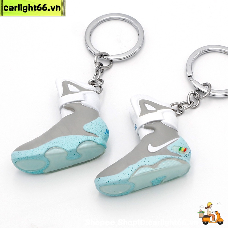 Móc Khóa Hình Đôi Giày Thể Thao 3D Phát Quang Độc Đáo/Mô Hình Giày Sneaker Mini