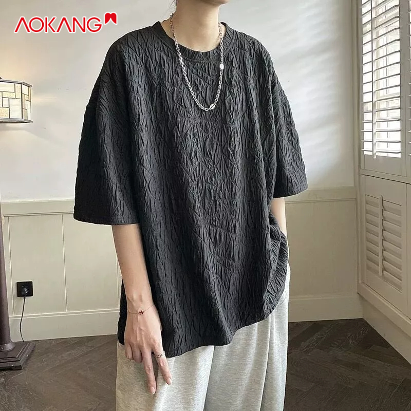 Áo Thun Ngắn Tay Dáng Rộng Phong Cách Mùa Hè Thời Trang Cho Nam