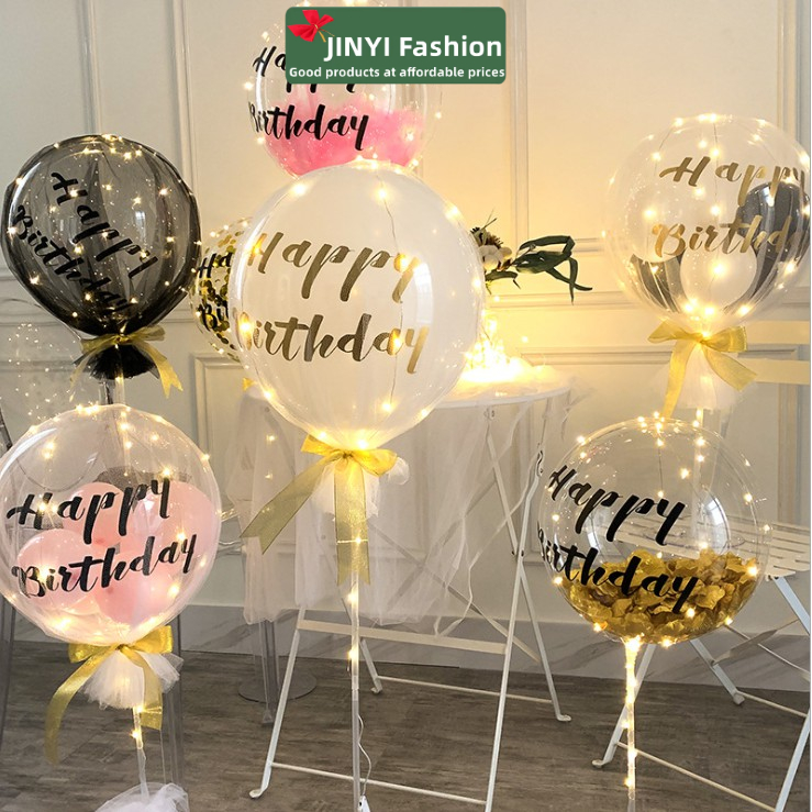 1 Nhãn Dán Trang Trí Sinh Nhật Cỡ Nhỏ 5-20 Inch Bobo