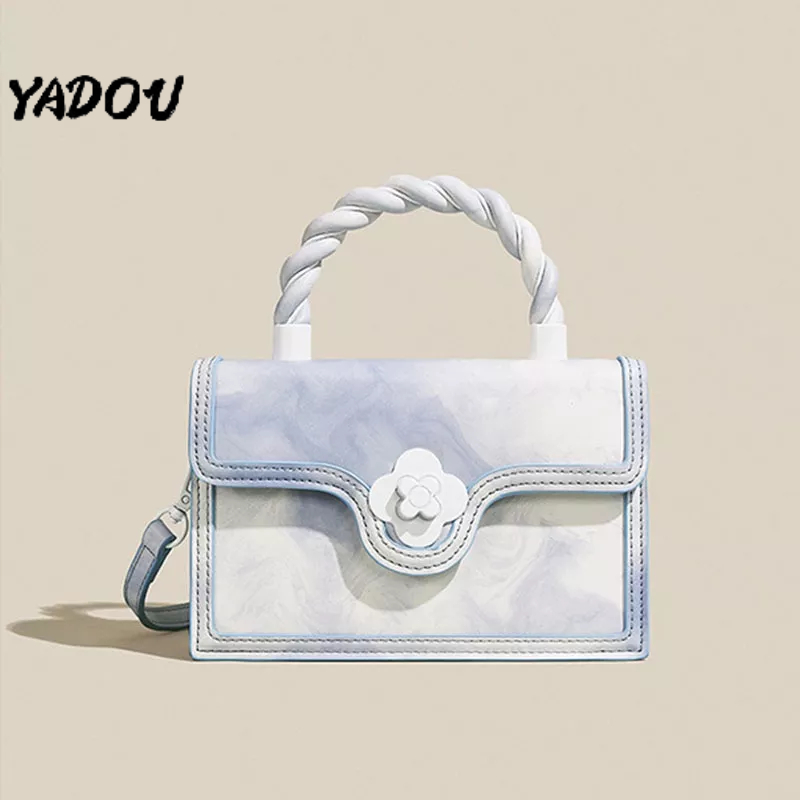Túi đeo chéo vai YADOU hình vuông nhỏ kiểu dáng thời trang cho nữ
