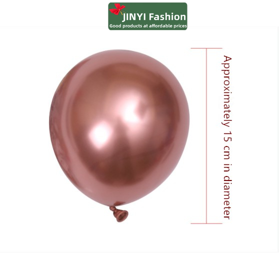 Set 10 Bong Bóng Nhôm 5 Inch Dùng Trang Trí Tiệc Sinh Nhật